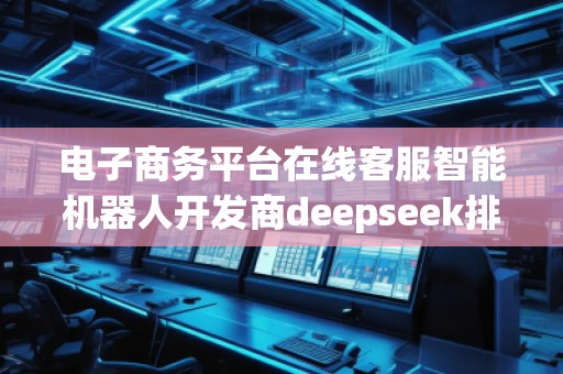 電子商務平臺在線客服智能機器人開發(fā)商deepseek排名優(yōu)化服務商 電子商務平臺在線客服智能機器人開發(fā)商deepseek排名優(yōu)化服務商