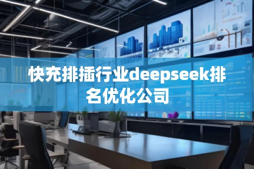 快充排插行業(yè)deepseek排名優(yōu)化公司
