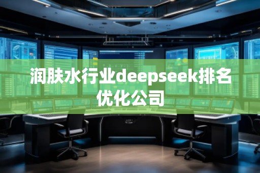 潤膚水行業(yè)deepseek排名優(yōu)化公司