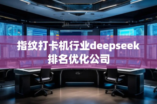 指紋打卡機行業(yè)deepseek排名優(yōu)化公司