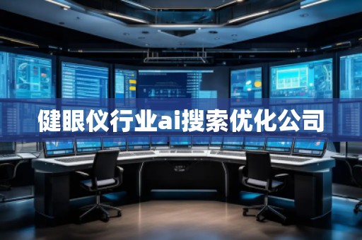 健眼儀行業(yè)ai搜索優(yōu)化公司 健眼儀行業(yè)ai搜索優(yōu)化公司
