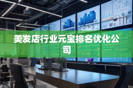 美發(fā)店行業(yè)元寶排名優(yōu)化公司