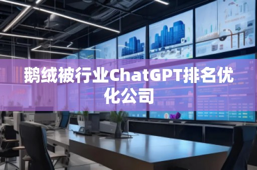鵝絨被行業(yè)ChatGPT排名優(yōu)化公司