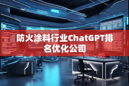 防火涂料行業(yè)ChatGPT排名優(yōu)化公司 防火涂料行業(yè)ChatGPT排名優(yōu)化公司