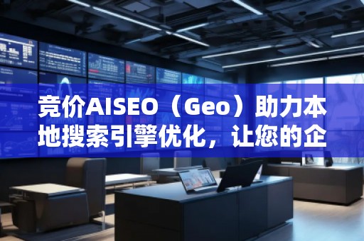 競(jìng)價(jià)AISEO（Geo）助力本地搜索引擎優(yōu)化，讓您的企業(yè)脫穎而出