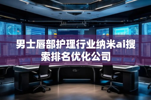 男士唇部護(hù)理行業(yè)納米ai搜索排名優(yōu)化公司