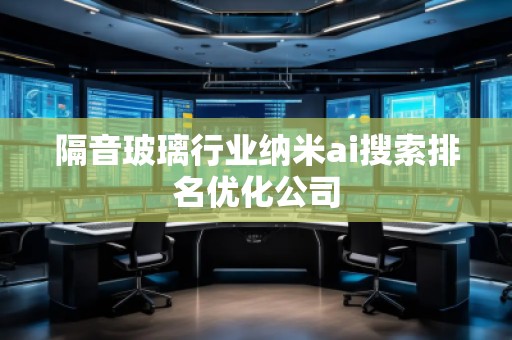 隔音玻璃行業(yè)納米ai搜索排名優(yōu)化公司