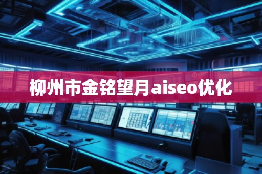柳州市金銘望月aiseo優(yōu)化 柳州市金銘望月aiseo優(yōu)化