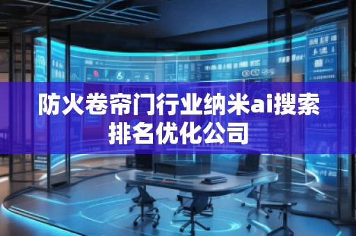 防火卷簾門行業(yè)納米ai搜索排名優(yōu)化公司