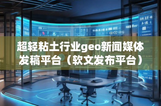 超輕粘土行業(yè)geo新聞媒體發(fā)稿平臺(軟文發(fā)布平臺)