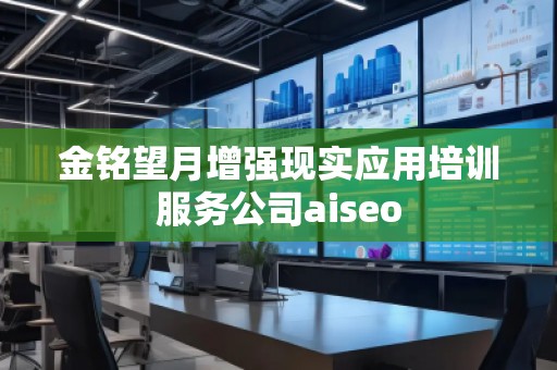 金銘望月增強現(xiàn)實應用培訓服務公司aiseo
