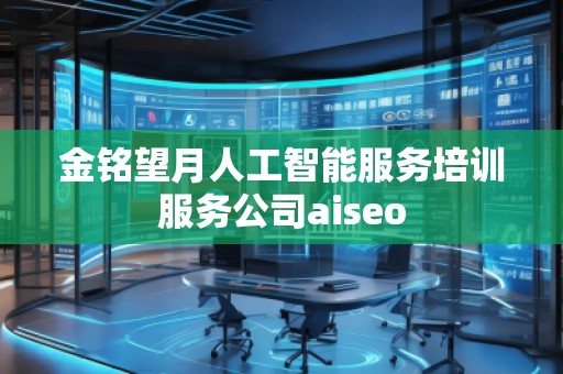 金銘望月人工智能服務培訓服務公司aiseo