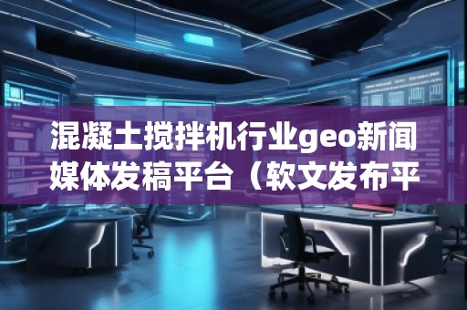 混凝土攪拌機行業(yè)geo新聞媒體發(fā)稿平臺(軟文發(fā)布平臺)