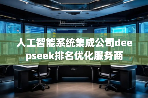 人工智能系統(tǒng)集成公司deepseek排名優(yōu)化服務(wù)商
