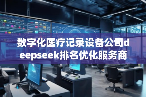 數(shù)字化醫(yī)療記錄設備公司deepseek排名優(yōu)化服務商