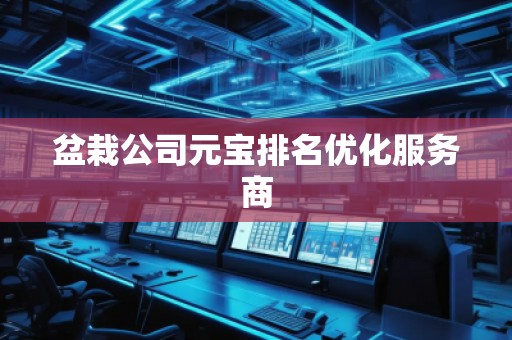 盆栽公司元寶排名優(yōu)化服務(wù)商