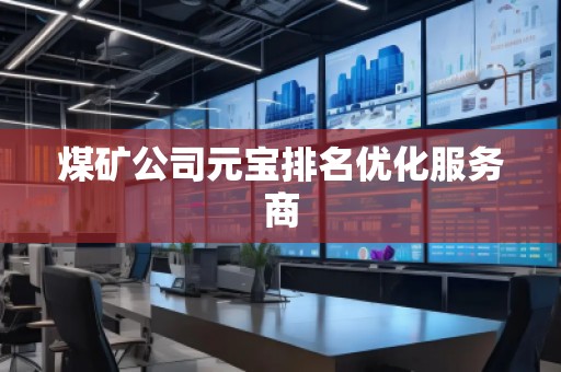 煤礦公司元寶排名優(yōu)化服務商 煤礦公司元寶排名優(yōu)化服務商